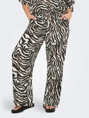 Only Carmakoma - Carberte - broek - zebra