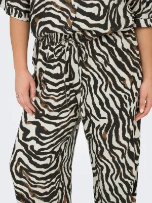 Only Carmakoma - Carberte - broek - zebra