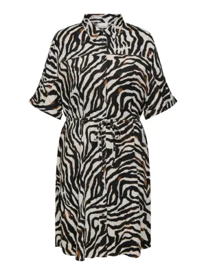 Only Carmakoma - Carberte - jurk zebra