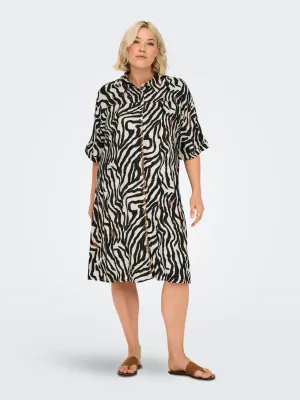 Only Carmakoma - Carberte - jurk zebra