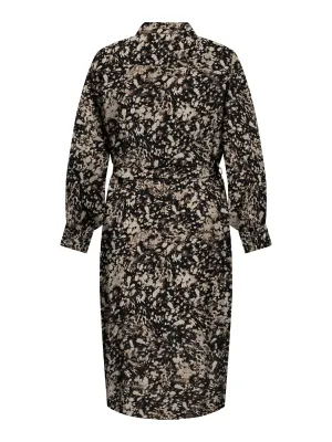 Only Carmakoma - Carfione - shirt dress - black/texana dots