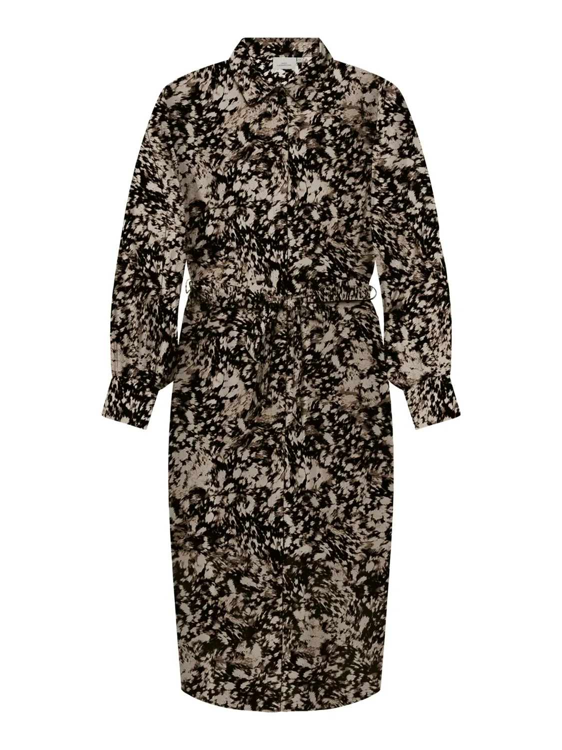Only Carmakoma - Carfione - shirt dress - black/texana dots