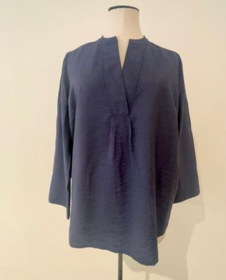Only Carmakoma - Caranjana - V-neck bloes - blue nights