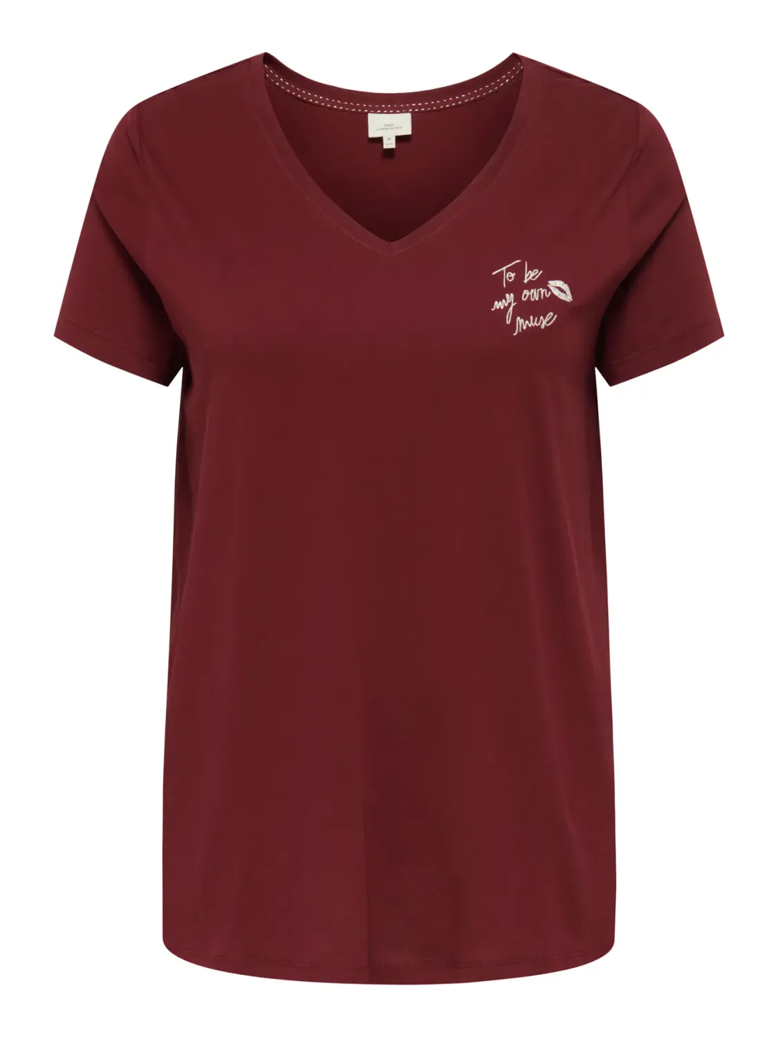 Only Carmakoma - Carkallie - t-shirt - cabernet