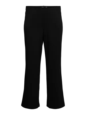 Vero Moda Curve - VMCBerlin - broek wide - zwart - lengte 32