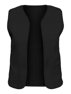 Only Carmakoma - Carbelisa - Teddy gilet - zwart