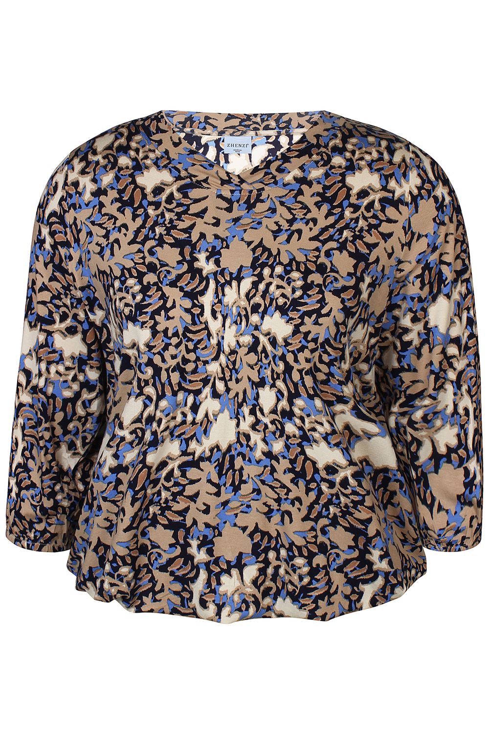 Zhenzi - Sylva - bloes - palace blue/beige