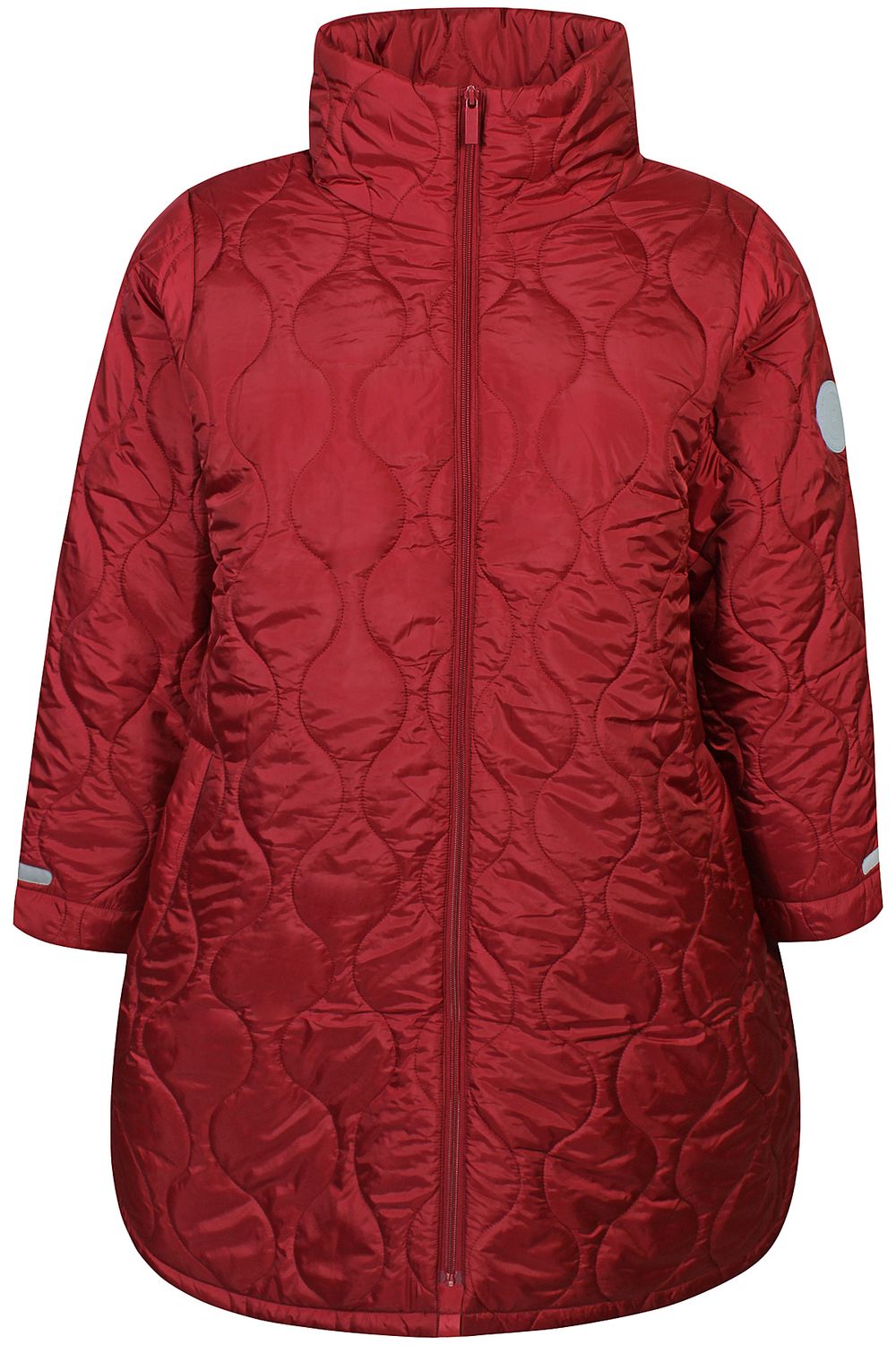 Zhenzi - Tinley - gewatteerde jas - burgundy red