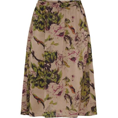 No.1 by Ox - rok - beige met bloemen