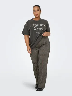 Only Carmakoma - Carfine - broek - ruiten - lengte 32