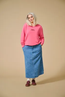 Only Carmakoma - Carmindy - rok - jeans