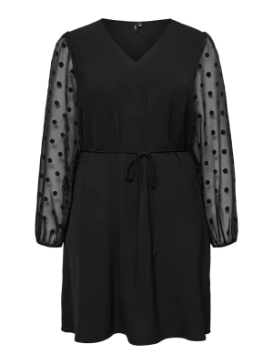 Vero Moda Curve - VMCalva - jurk - zwart