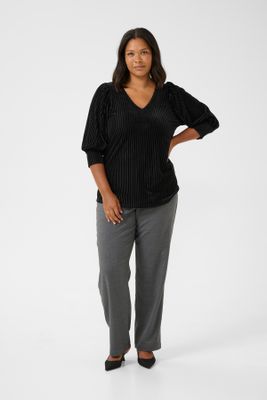 Kaffe Curve - KCCacanna - bloes - zwart