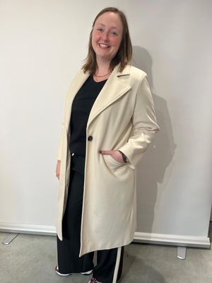 Curviss - mantel - crème