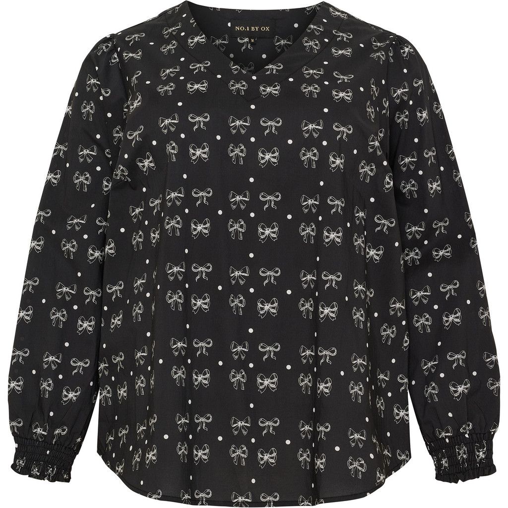 No. 1 by Ox - bloes - zwart met witte strikjes