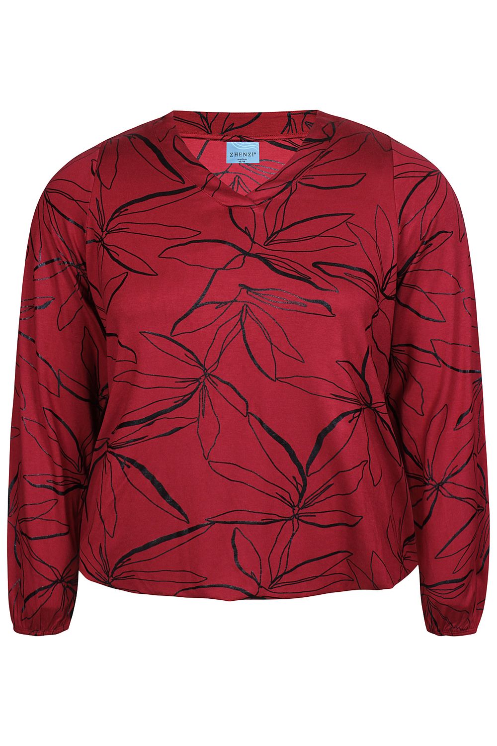 Zhenzi - Sylva - blouse - burgundi