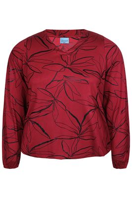 Zhenzi - Sylva - blouse - burgundi
