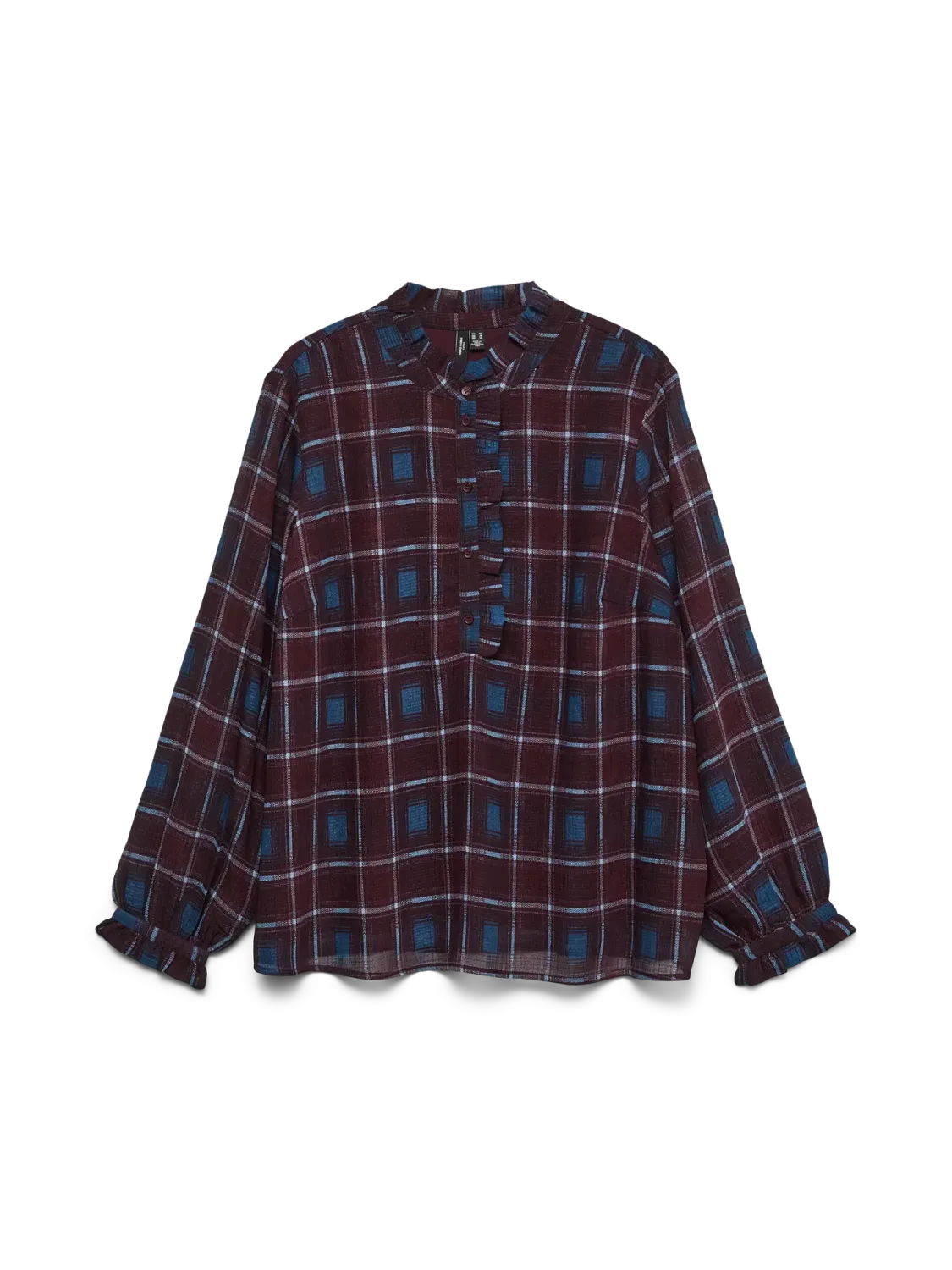 Vero Moda Curve - VMCEmilie - blouse - winetasting