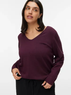 Vero Moda Curve - VMCHappyglitter - pull - winetasting