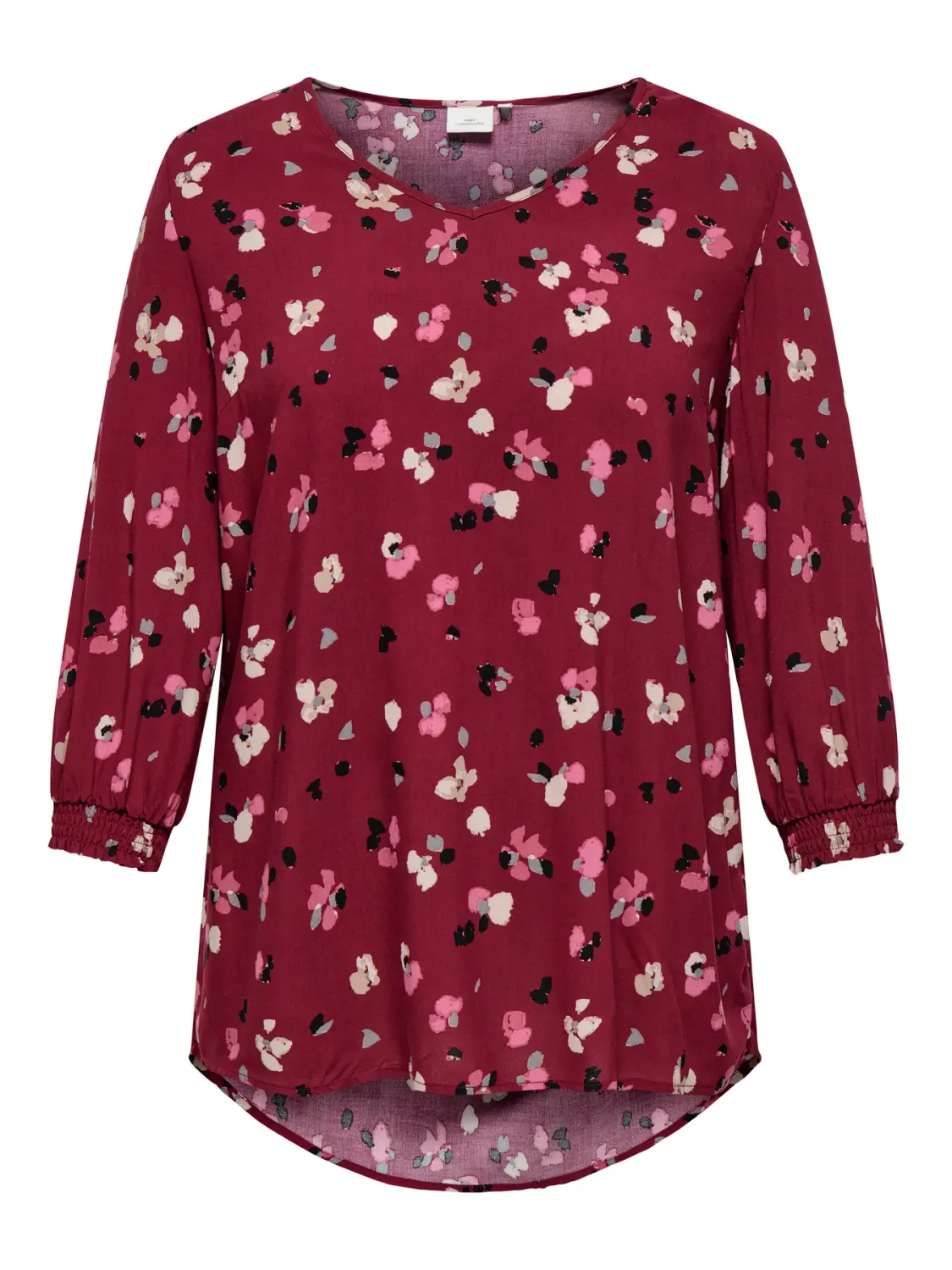 Only Carmakoma - Carpetrea - blouse - zinfandel abstract dot