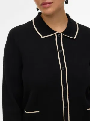 Vero Moda Curve - VMCGold - cardigan - zwart