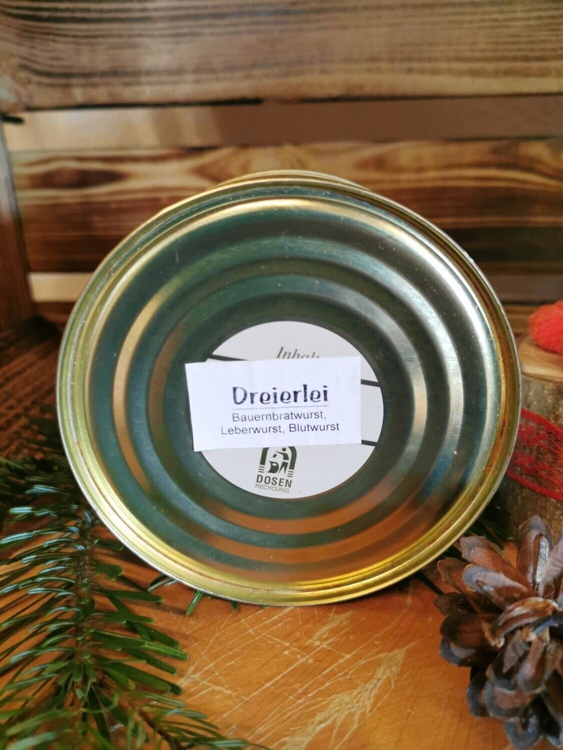Dreierlei - Dose