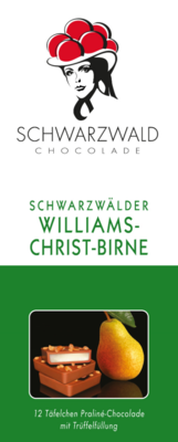 Schwarzwald Chocolade - Schwarzwälder Williams-Christ-Birne
