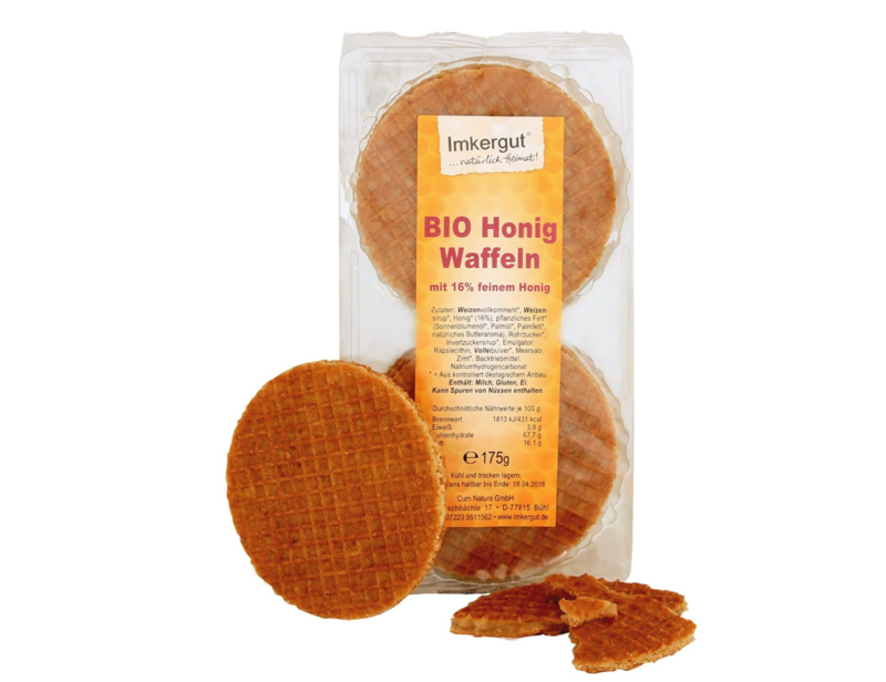 BIO Honig Waffeln