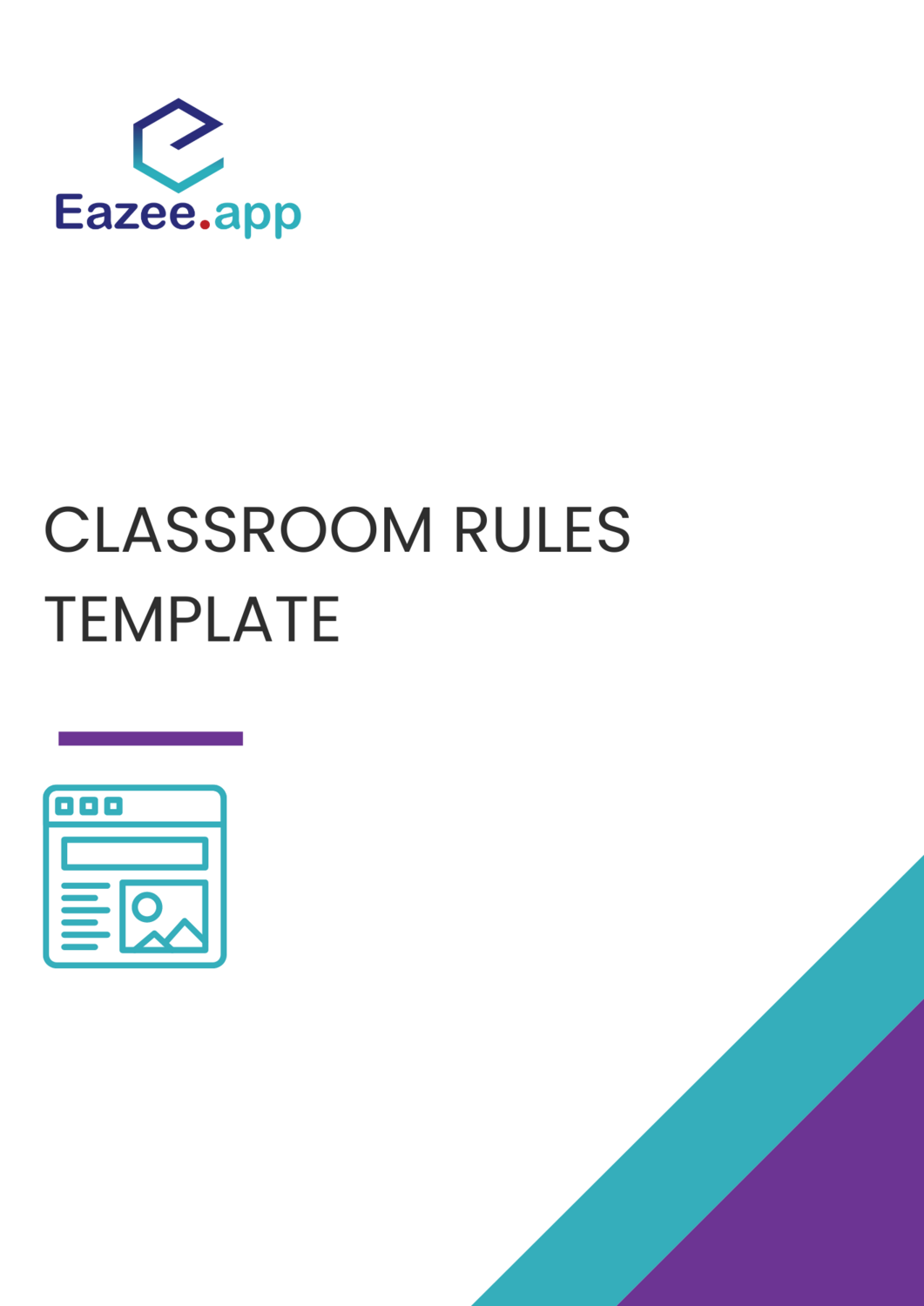 Classroom Rules Template classroom-rules-template