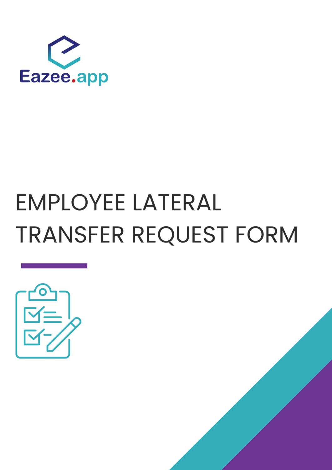 Employee lateral transfer request form