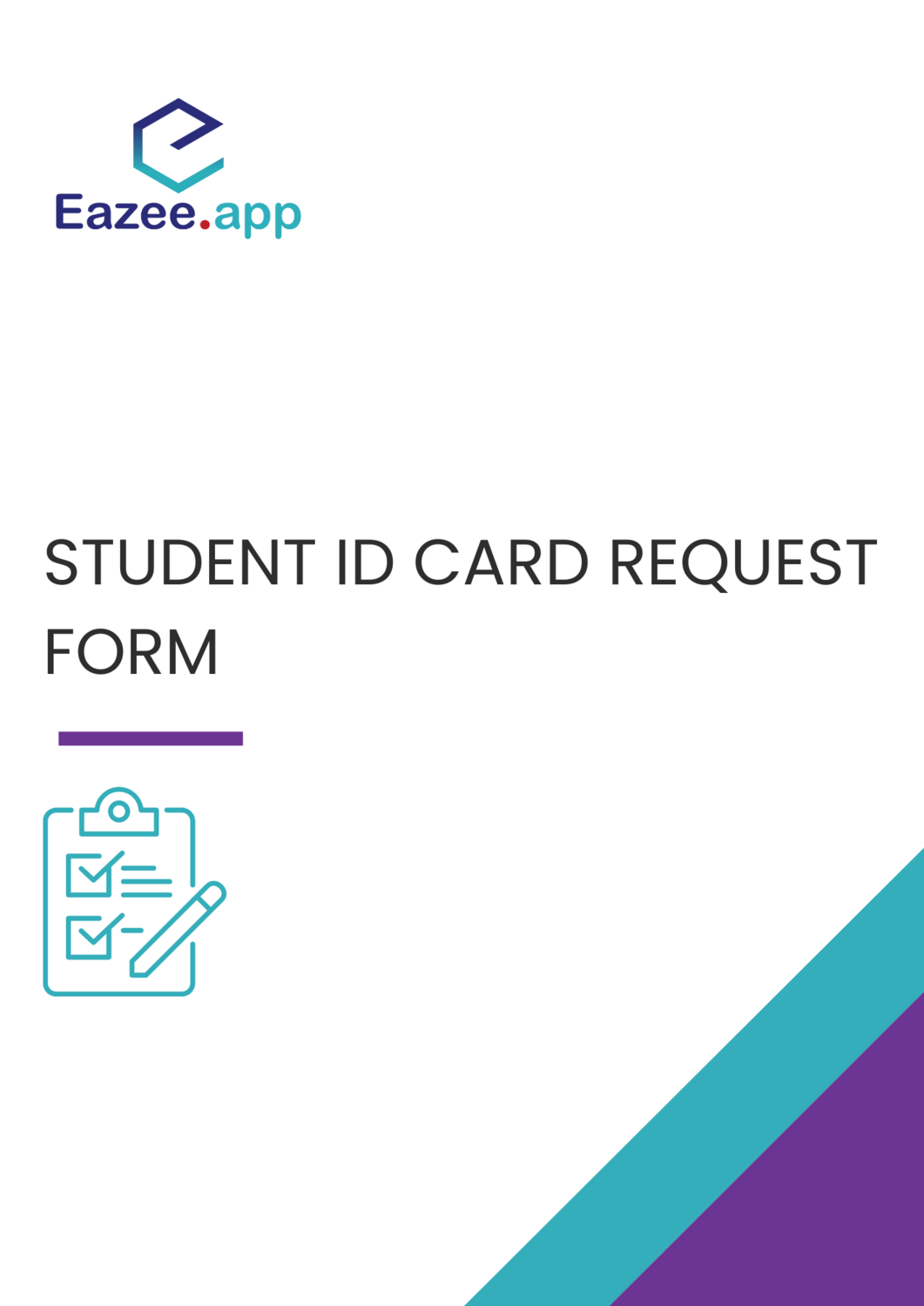 Student ID Card Request Form