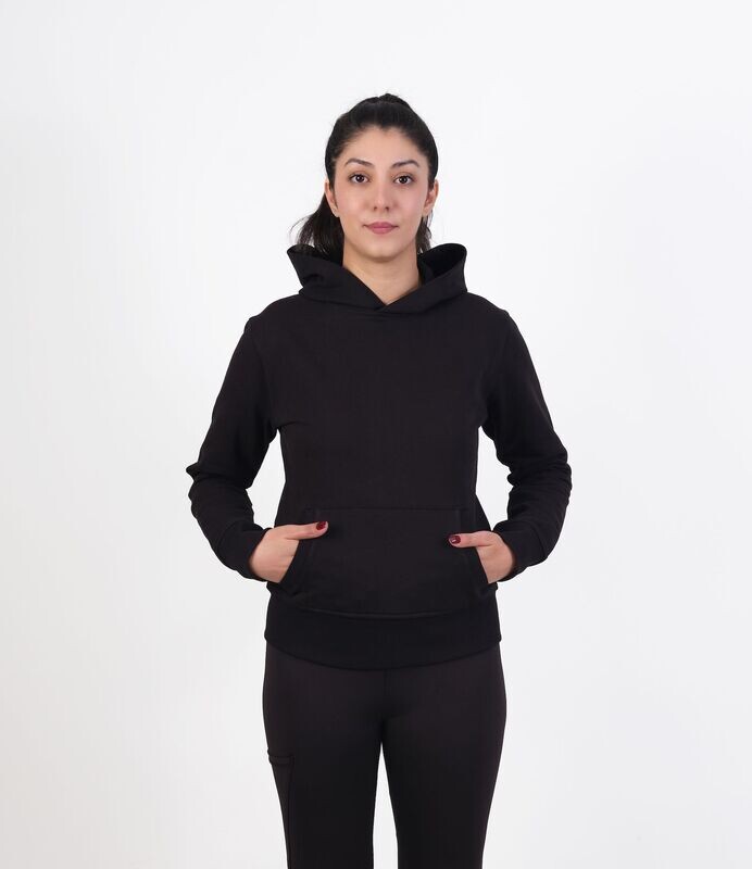 Siyah Basic Sweatshirt