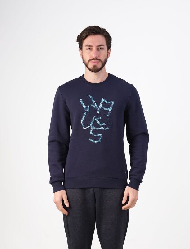 Wave Baskı Detaylı Sweatshirt