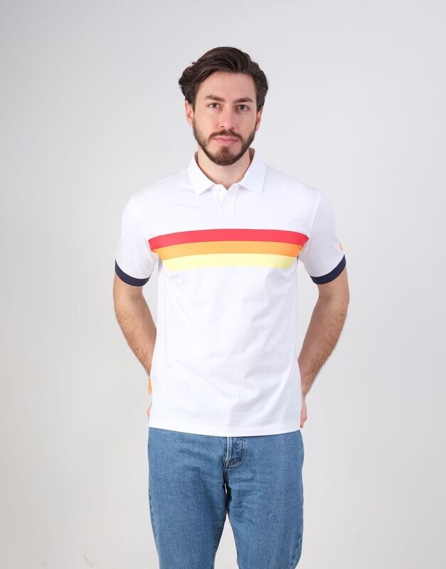 Karışık Renkli Çizgili Tshirt