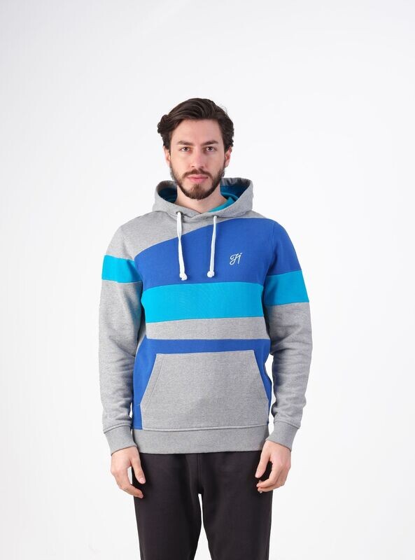 Mavi / Gri Sweatshirt