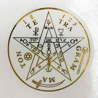 Etiqueta autoadhesiva Tetragramatón