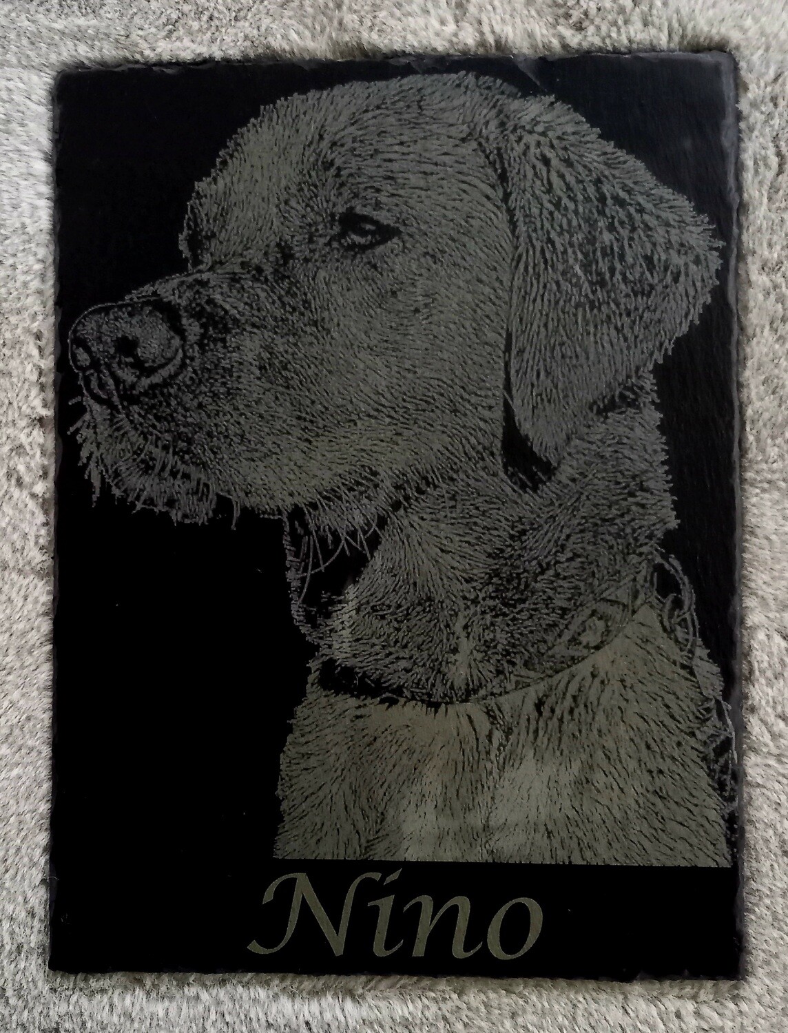 Portrait mit Namen 40cm x 30cm