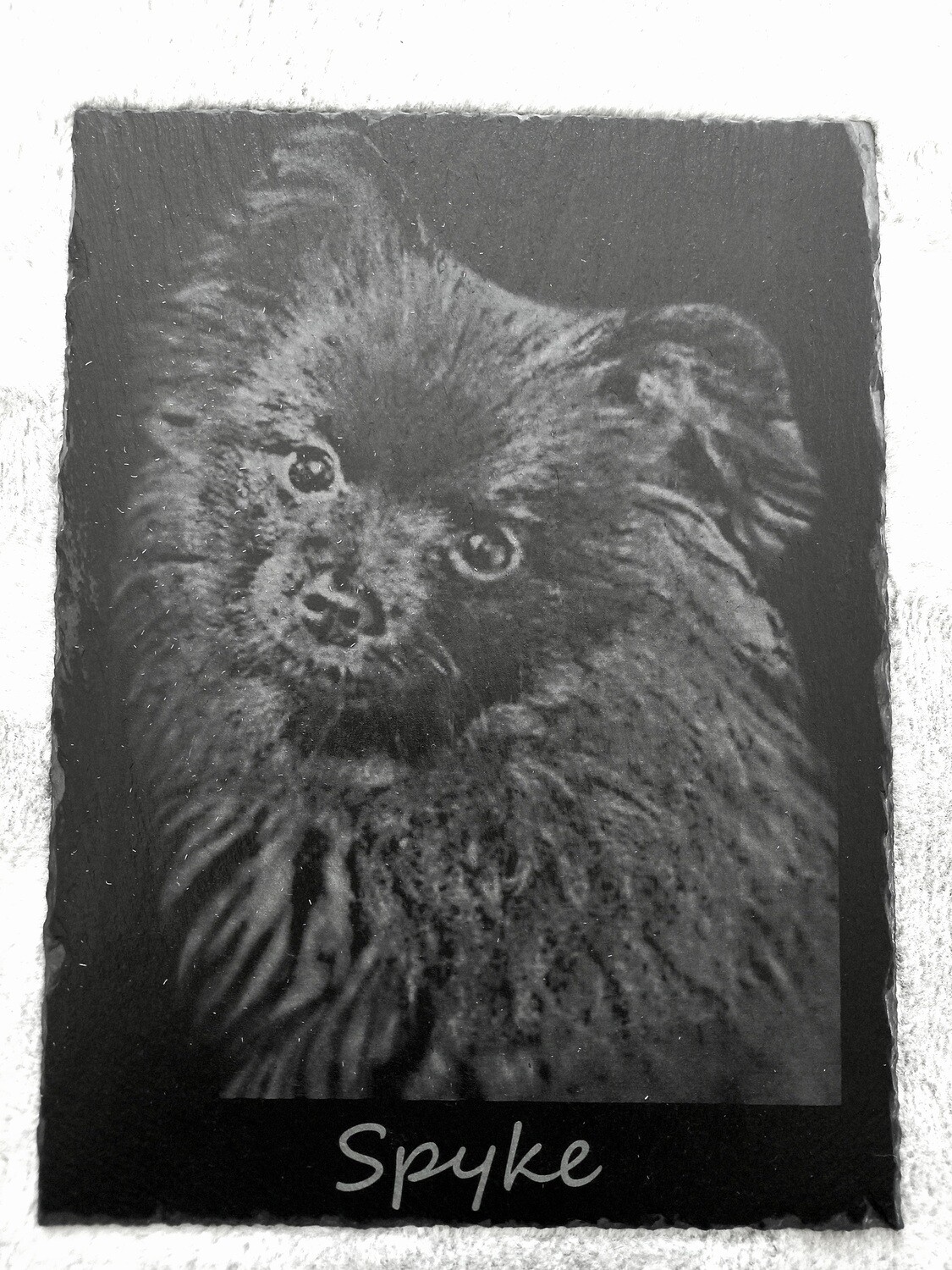 Portrait mit Namen 40cm x 30cm