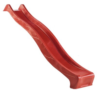 Toboggan 2,9 m rouge (pour une plateforme de 1,5m)