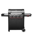 Barbecue au gaz Hamson Mercury 4T en noir mat