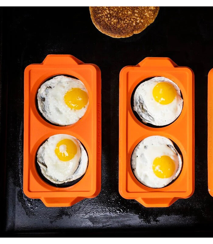Pack de 3 plateaux en silicone à 2 anneaux Blackstone