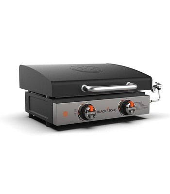 Plancha Blackstone 22 pouces  (56 cm) avec couvercle, façade en inox
