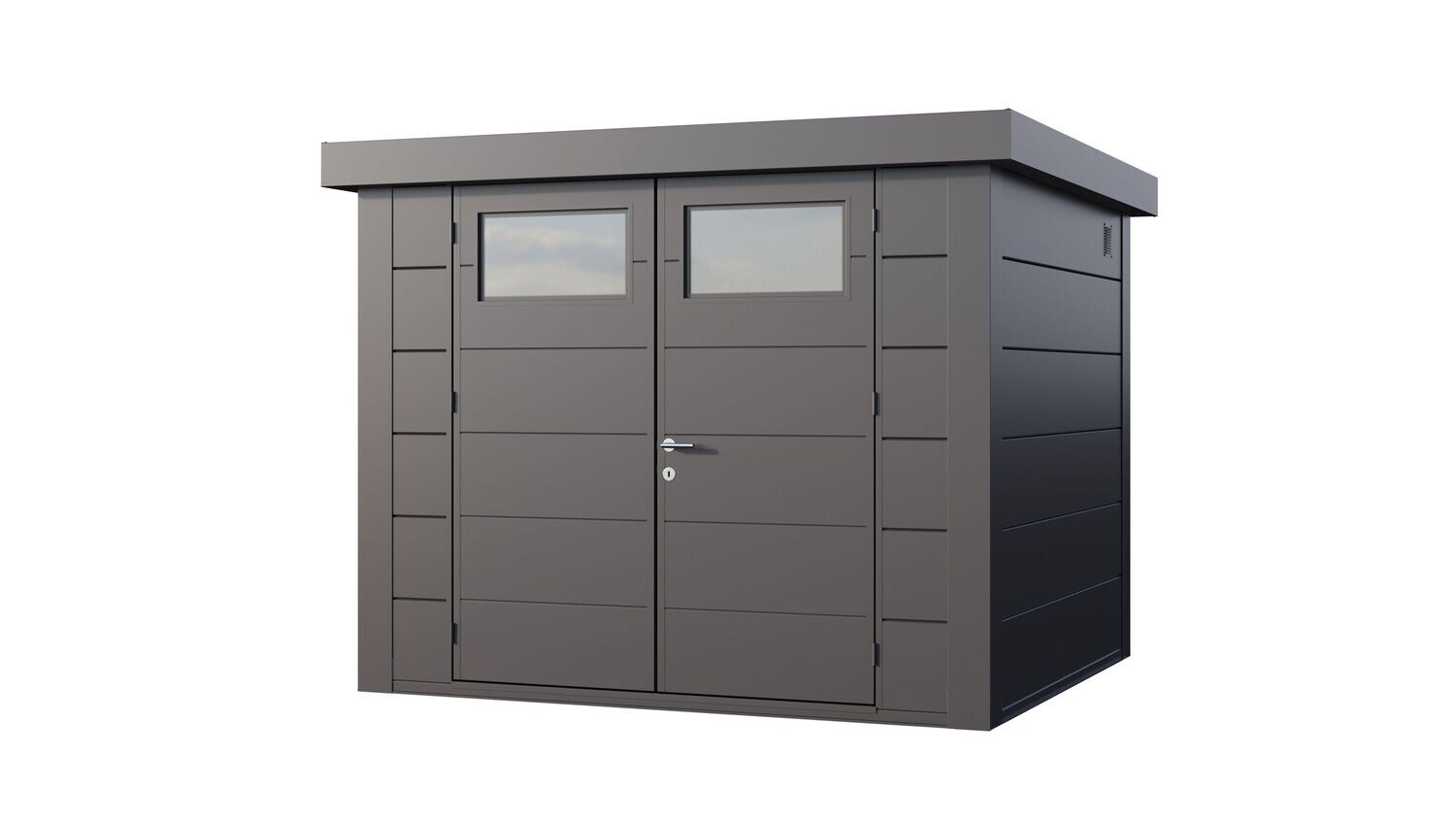 Abri de jardin en acier Eleganto 2724 de 6.4 m²