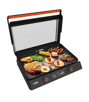 Plancha électrique Blackstone 22 pouces (56 cm) avec couvercle en verre