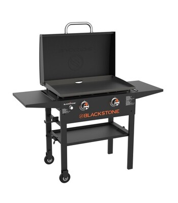 Plancha Blackstonecomplète avec structure de  28 pouces (71 cm) avec couvercle amovible