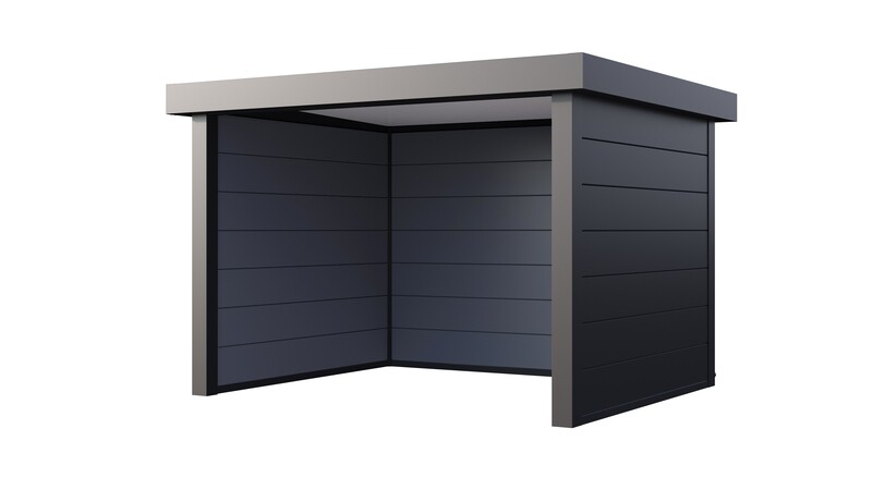 Pavillon de jardin en acier Singolo Telluria 3630 10.7m² au choix