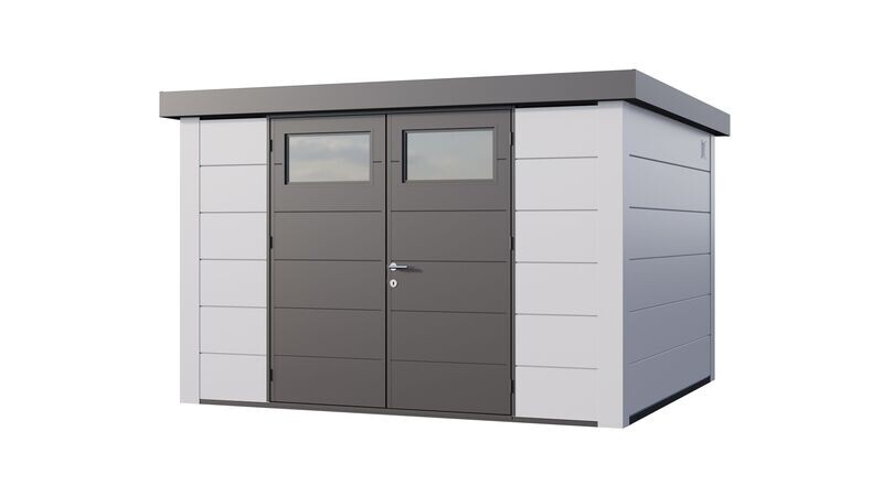 Abri de jardin en acier Eleganto 3330 de 9,8 m²