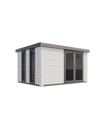 Abri de jardin en acier Eleganto 3930 de 11.6 m² au choix