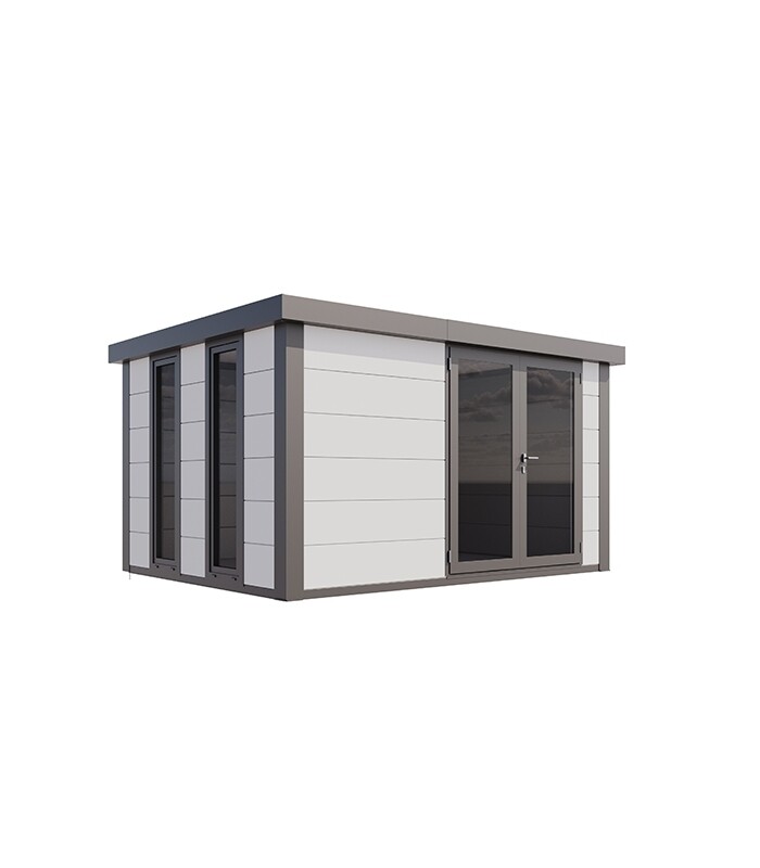 Abri de jardin en acier Luminato 3930 de 11,6 m²
