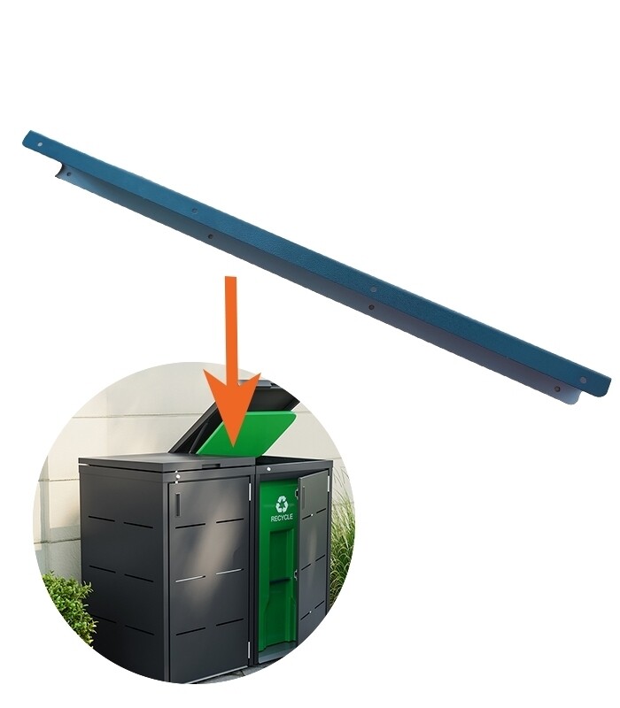 Barre pour assembler deux box de rangement à poubelles Cestino